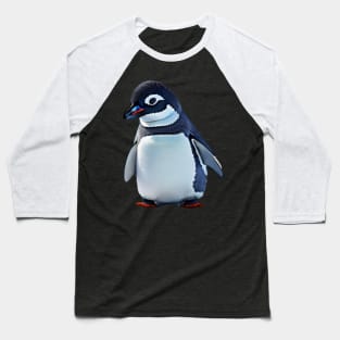 Cute Cartoon Penguin | Kawaii Baseball T-Shirt